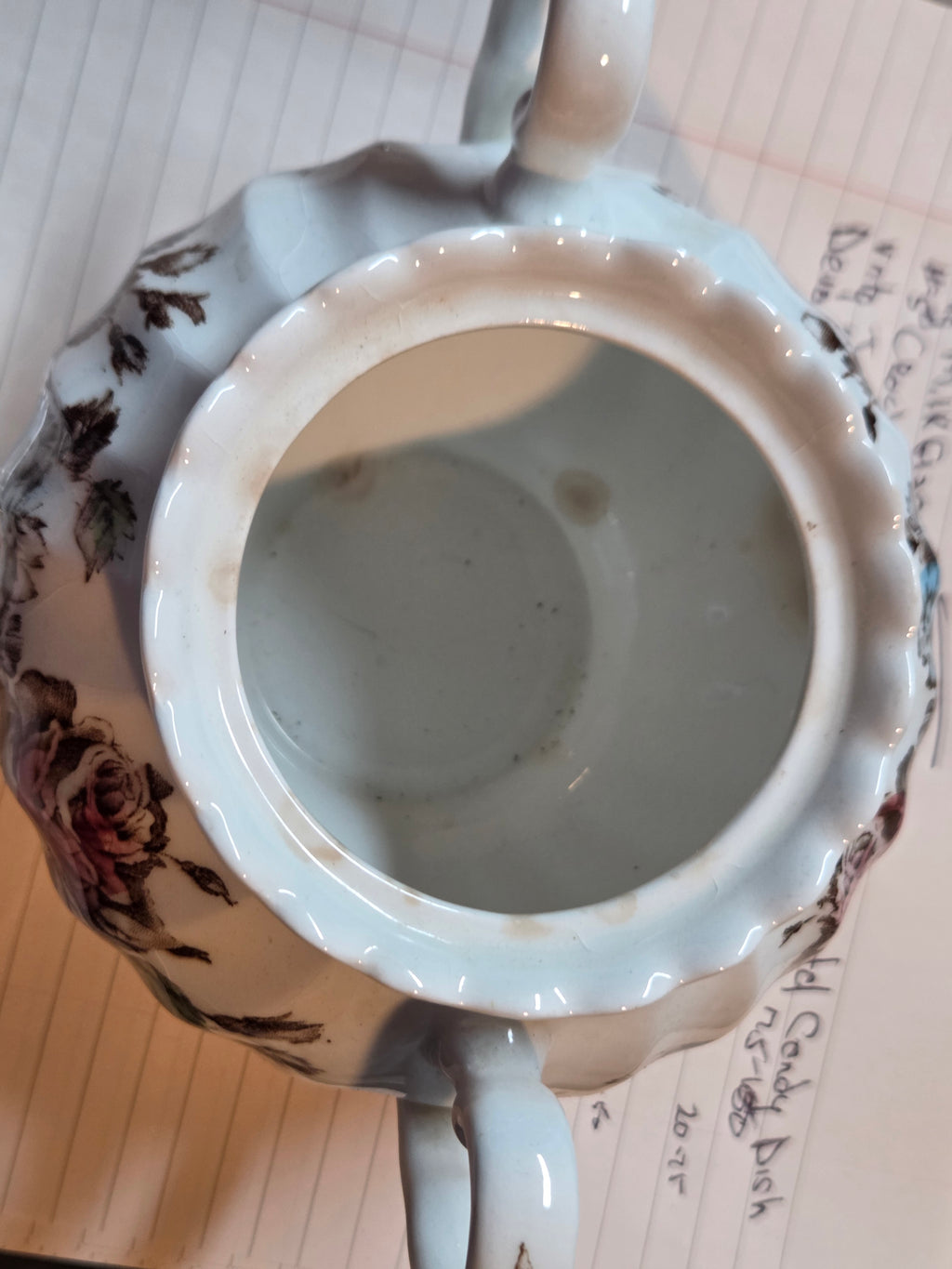 Johnson Brothers Devon Sprays Sugar Bowl with Lid