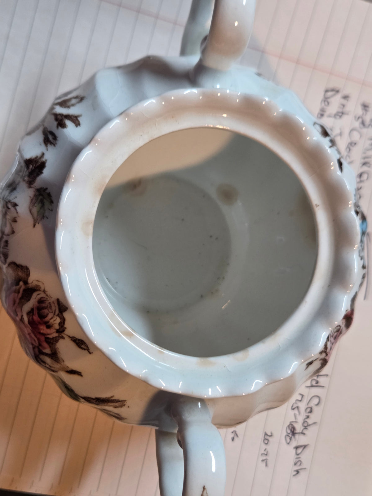 Johnson Brothers Devon Sprays Sugar Bowl with Lid