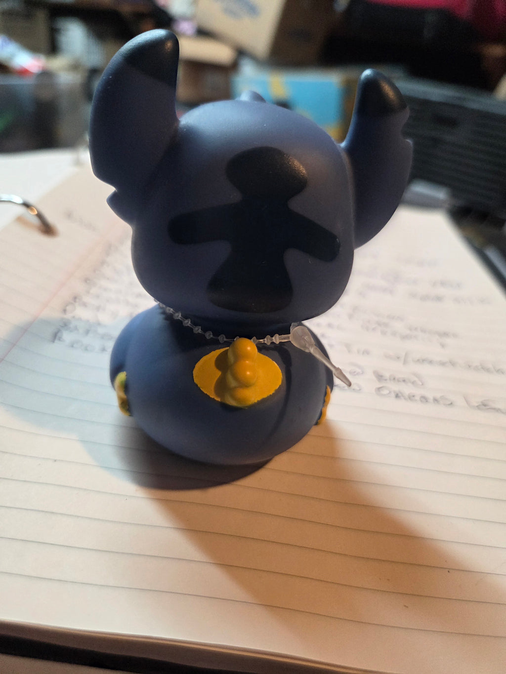 Duckalooz Stitch Rubber Duck Toy by Just Play NWOT