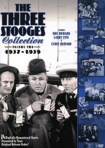 The Three Stooges Collection Volume 2: 1937-1939 (DVD, 2-Disc Set) Preowned