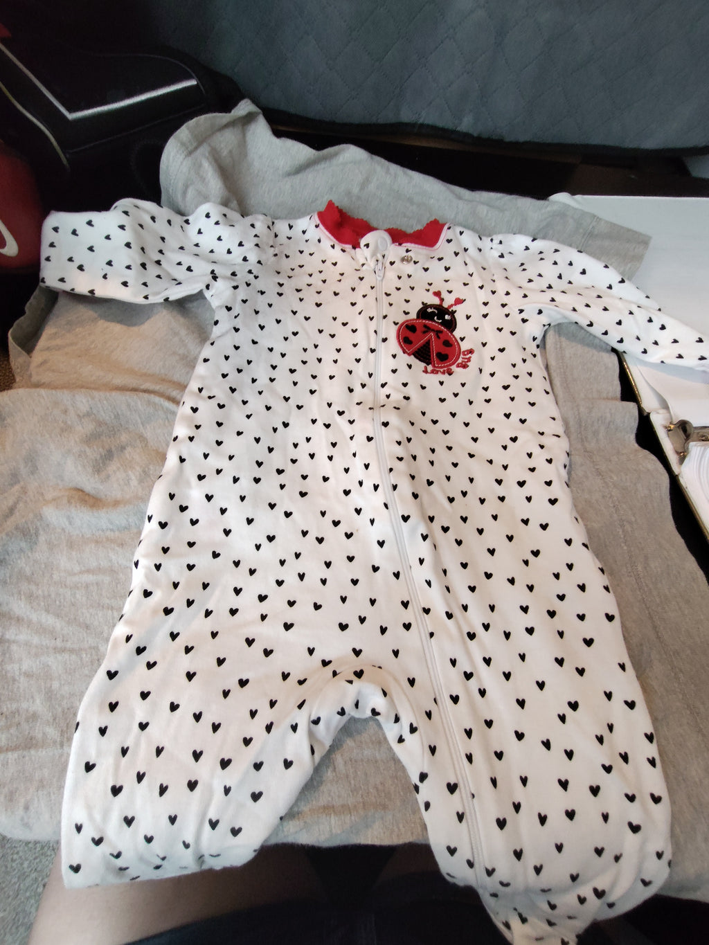 Garanimals Love Bug Romper Onesie - 3-6 Months
