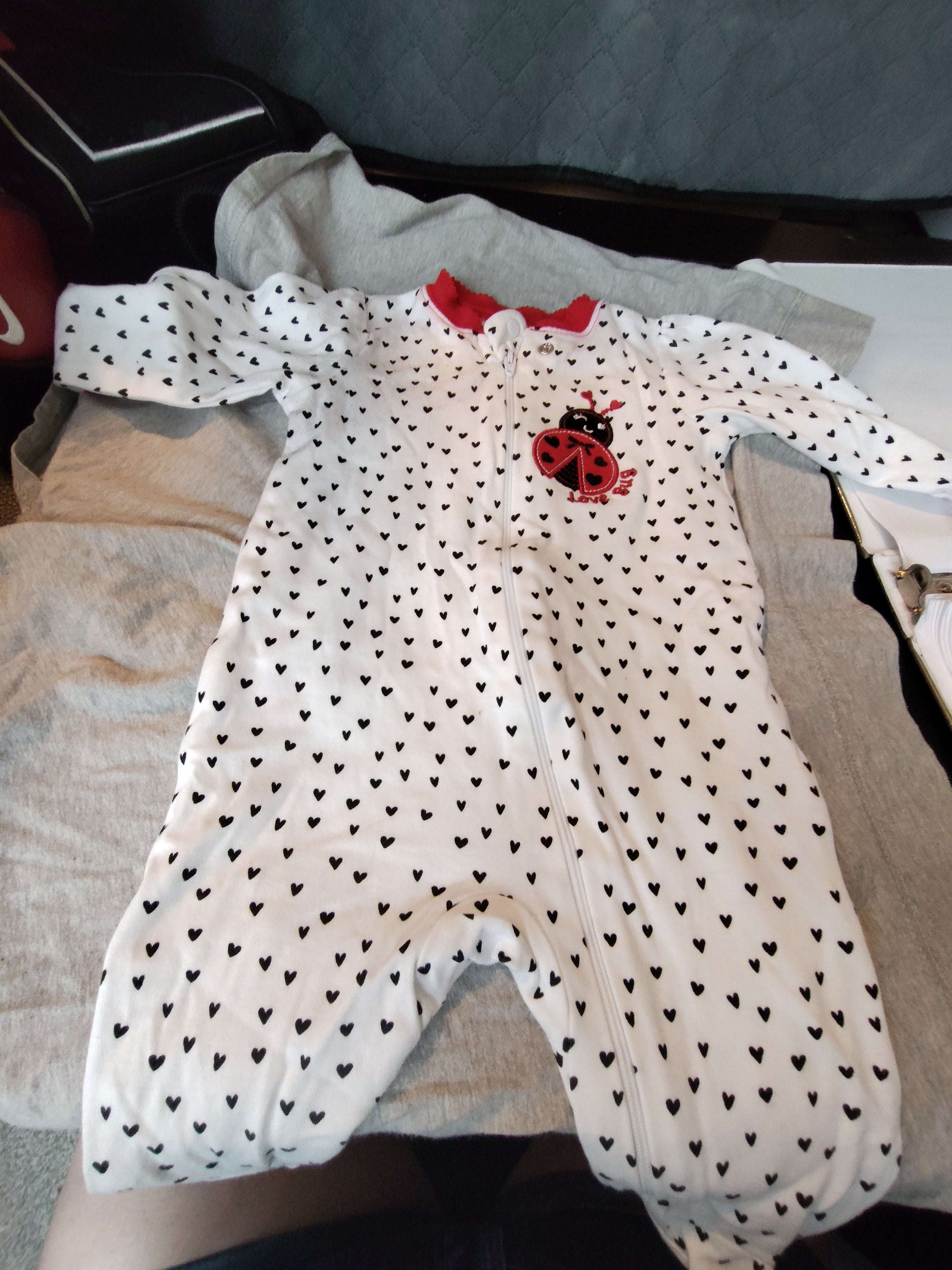 Garanimals Love Bug Romper Onesie - 3-6 Months
