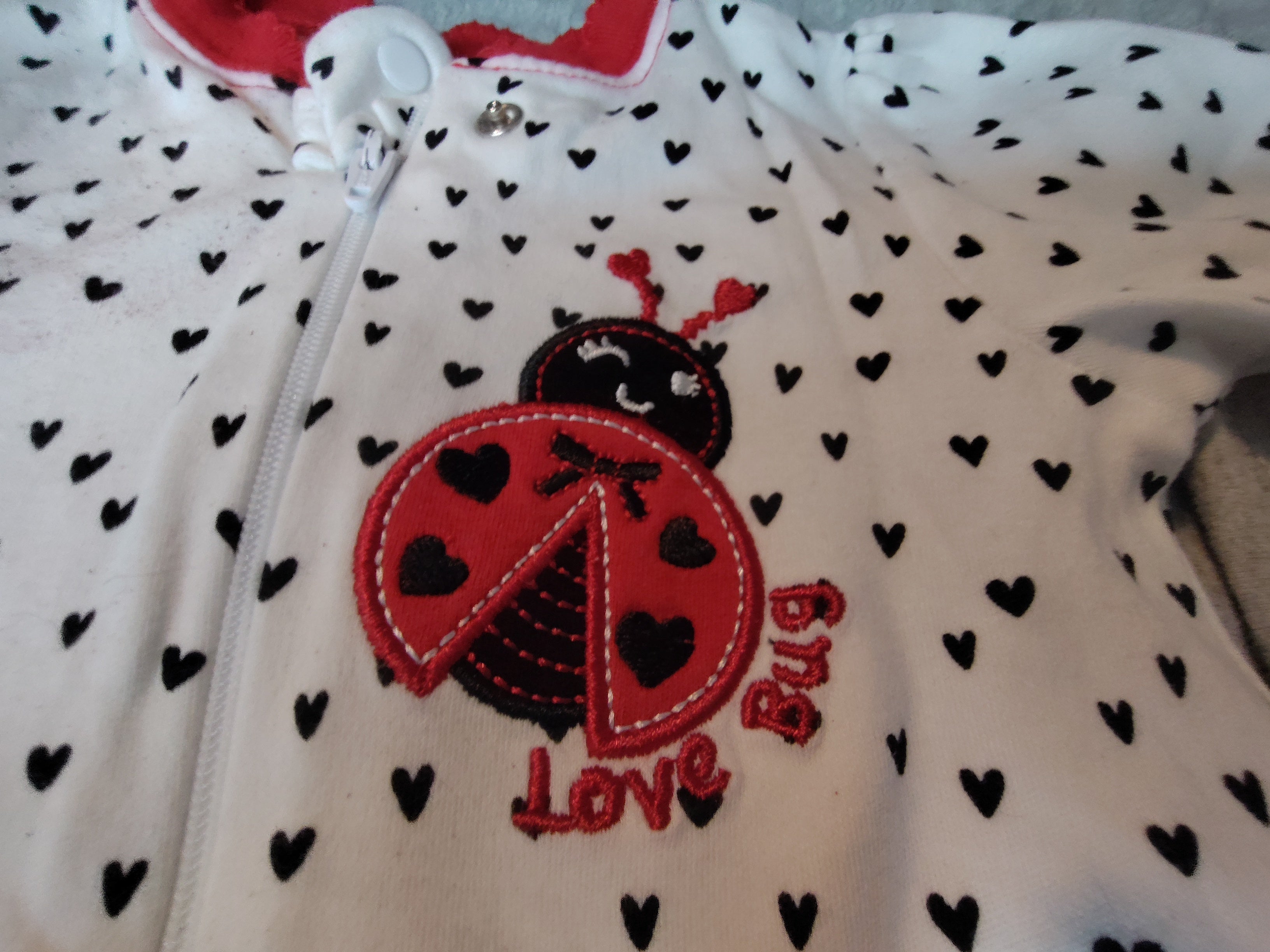 Garanimals Love Bug Romper Onesie - 3-6 Months