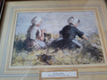 "On the Seashore" Framed Art Print – Robert Gemmell Hutchison, Scottish Impressionist