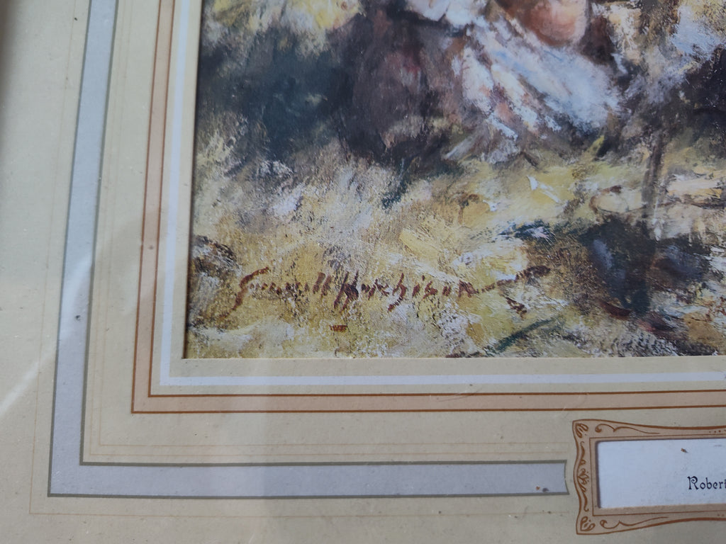 "On the Seashore" Framed Art Print – Robert Gemmell Hutchison, Scottish Impressionist