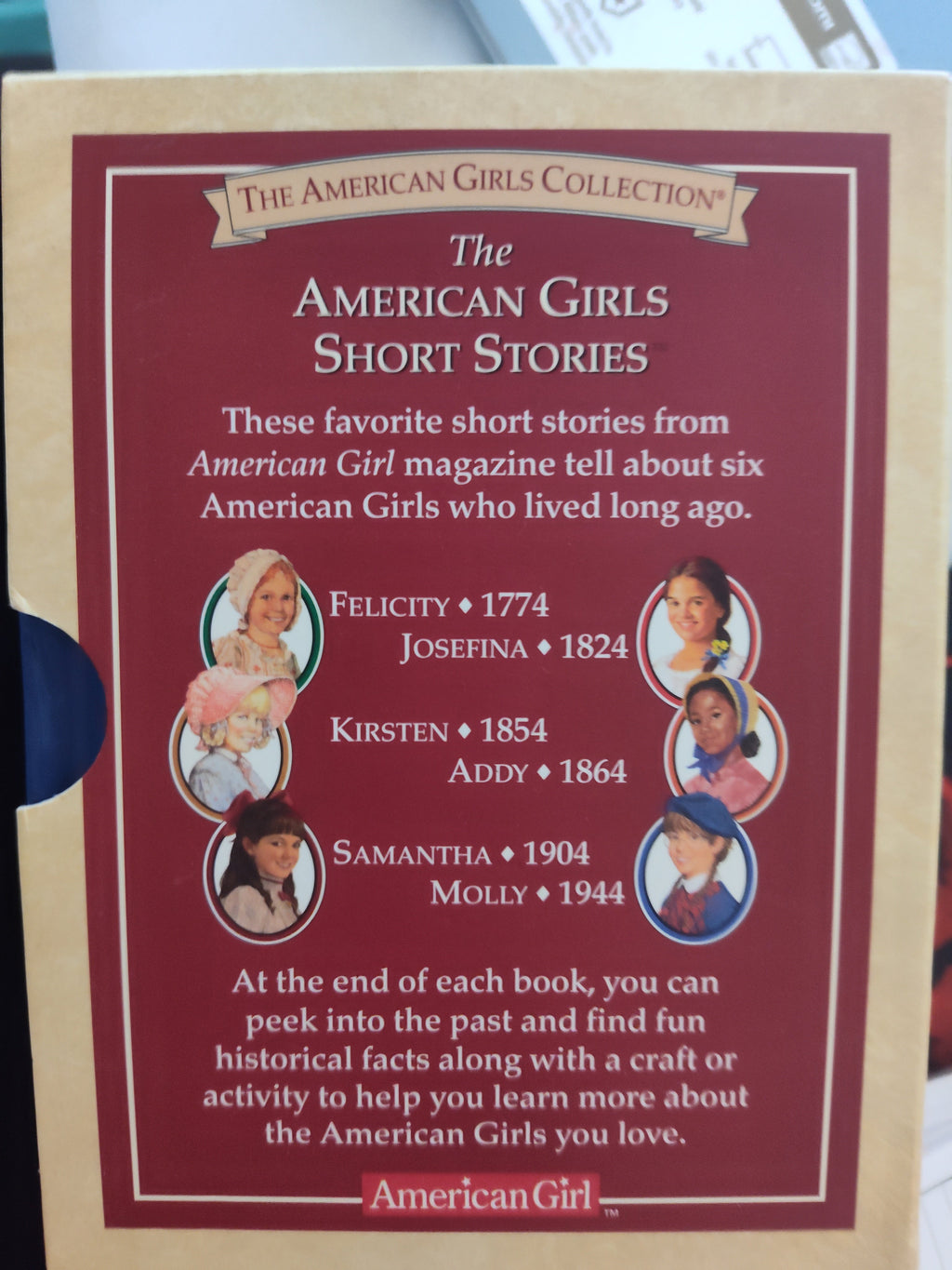 Vintage 1999 American Girls Short Stories 6-Book Hardcover Box Set – Pleasant Company