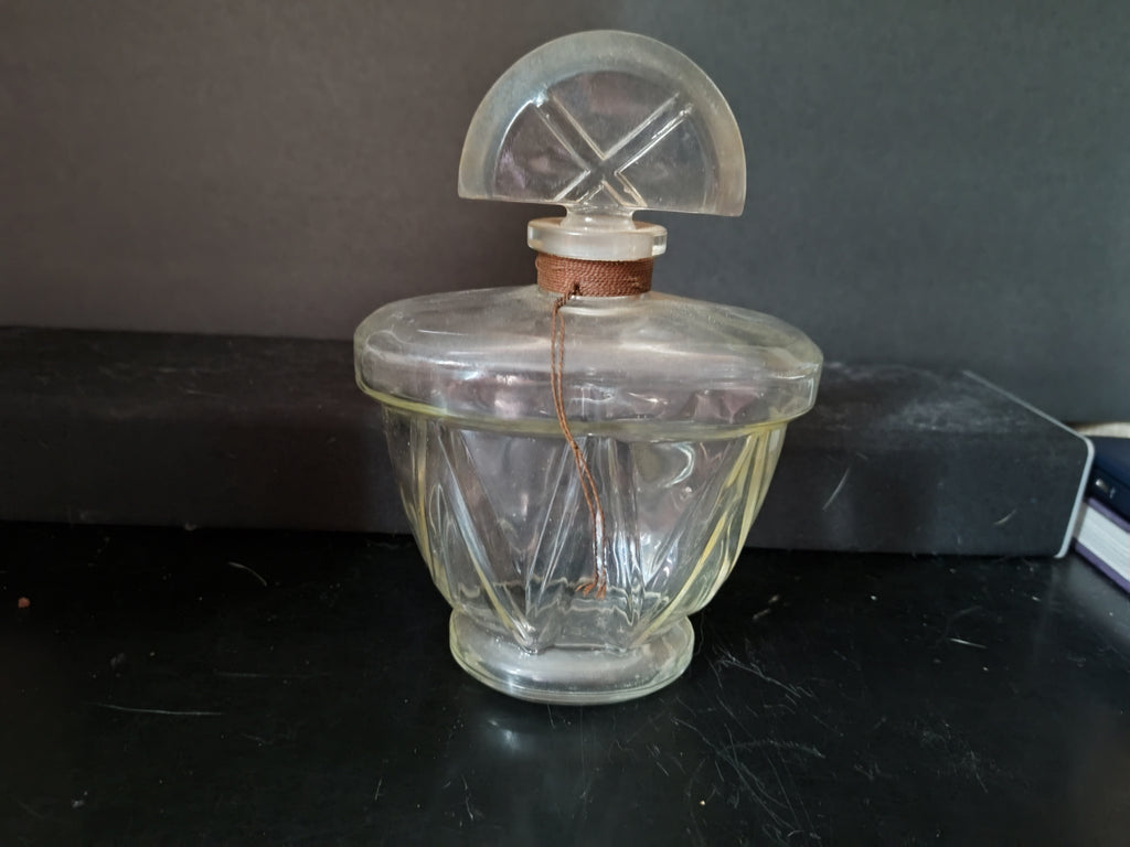 Vintage Breathless by Charbert Art Deco Perfume Bottle (1930s–40s)