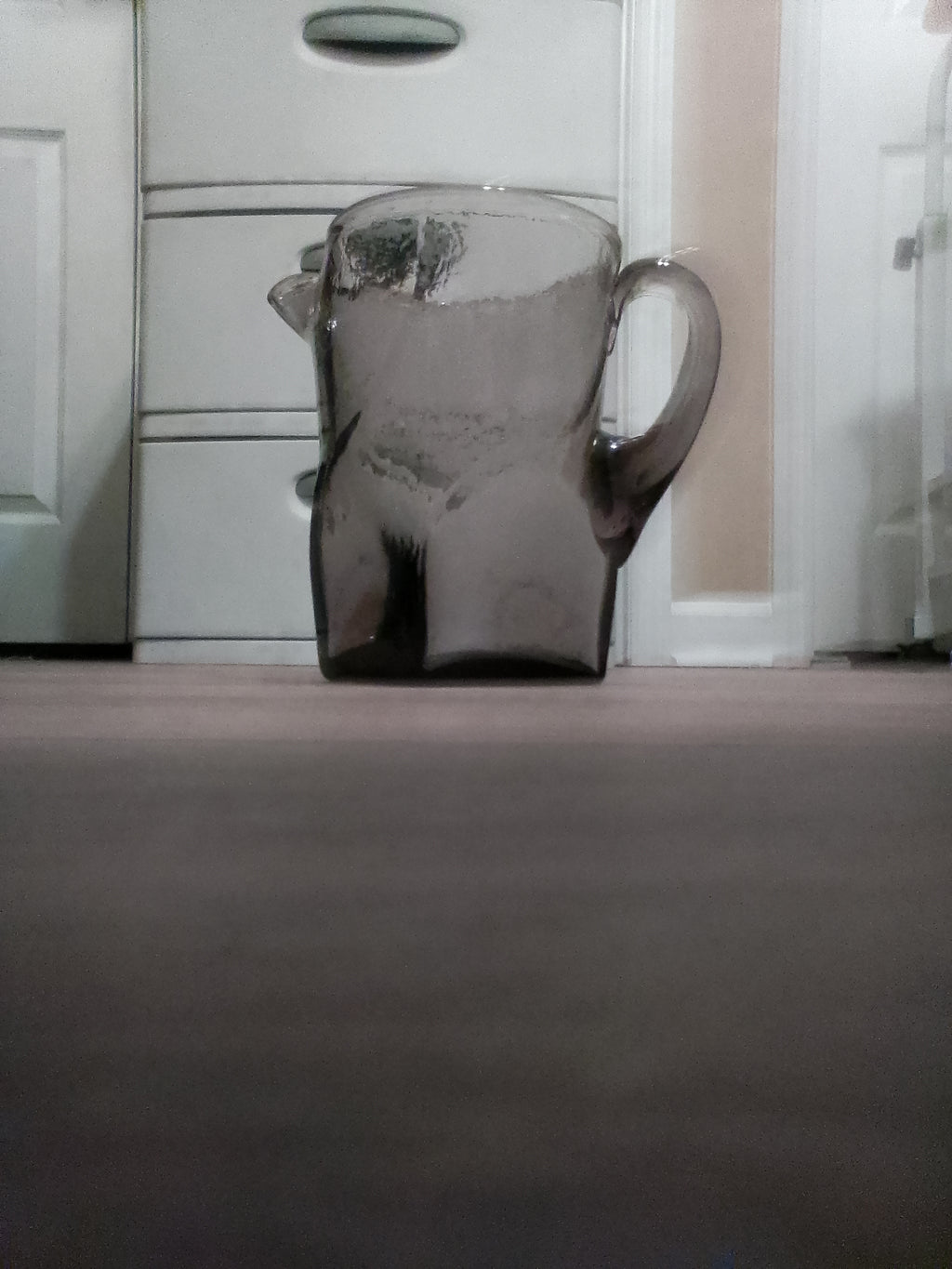Morgantown crinkle pitcher in a highly sought after color