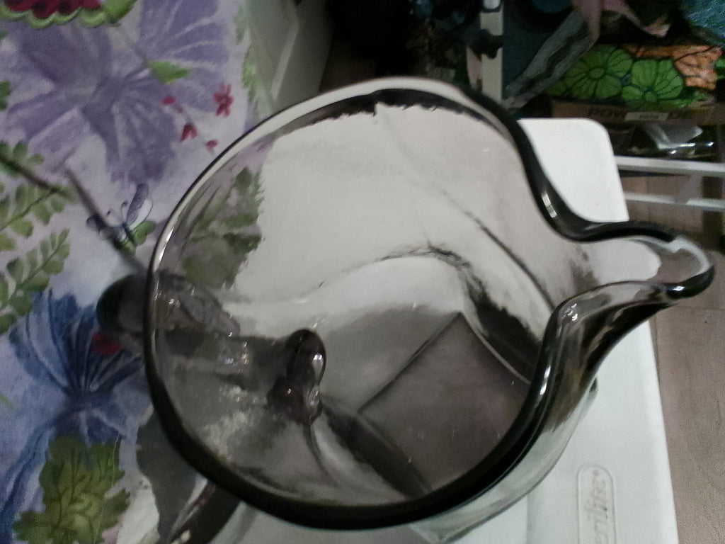 Morgantown crinkle pitcher in a highly sought after color