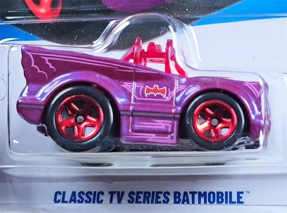 2026 Hot Wheels Purple DC Classic TV Series Batmobile 4/5 Batman 144/250