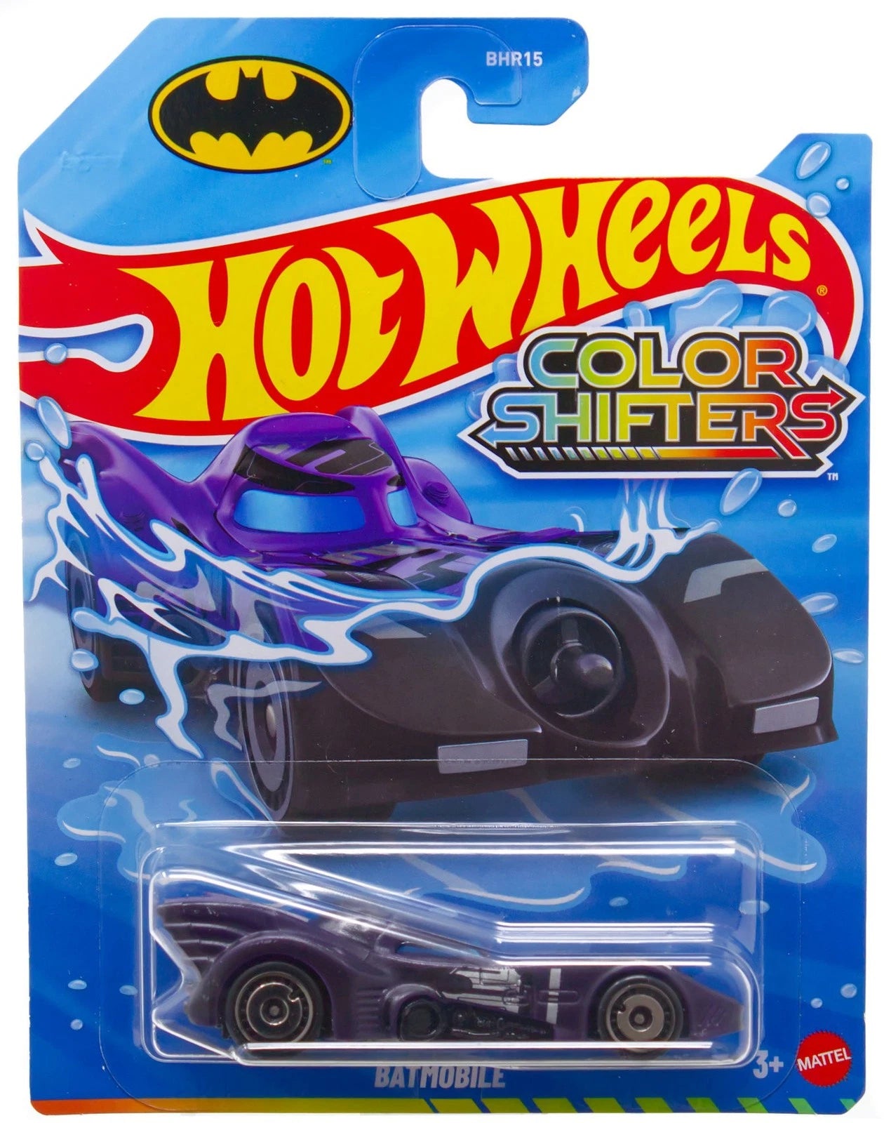 Hot Wheels DC Color Shifters Batmobile Black & Purple