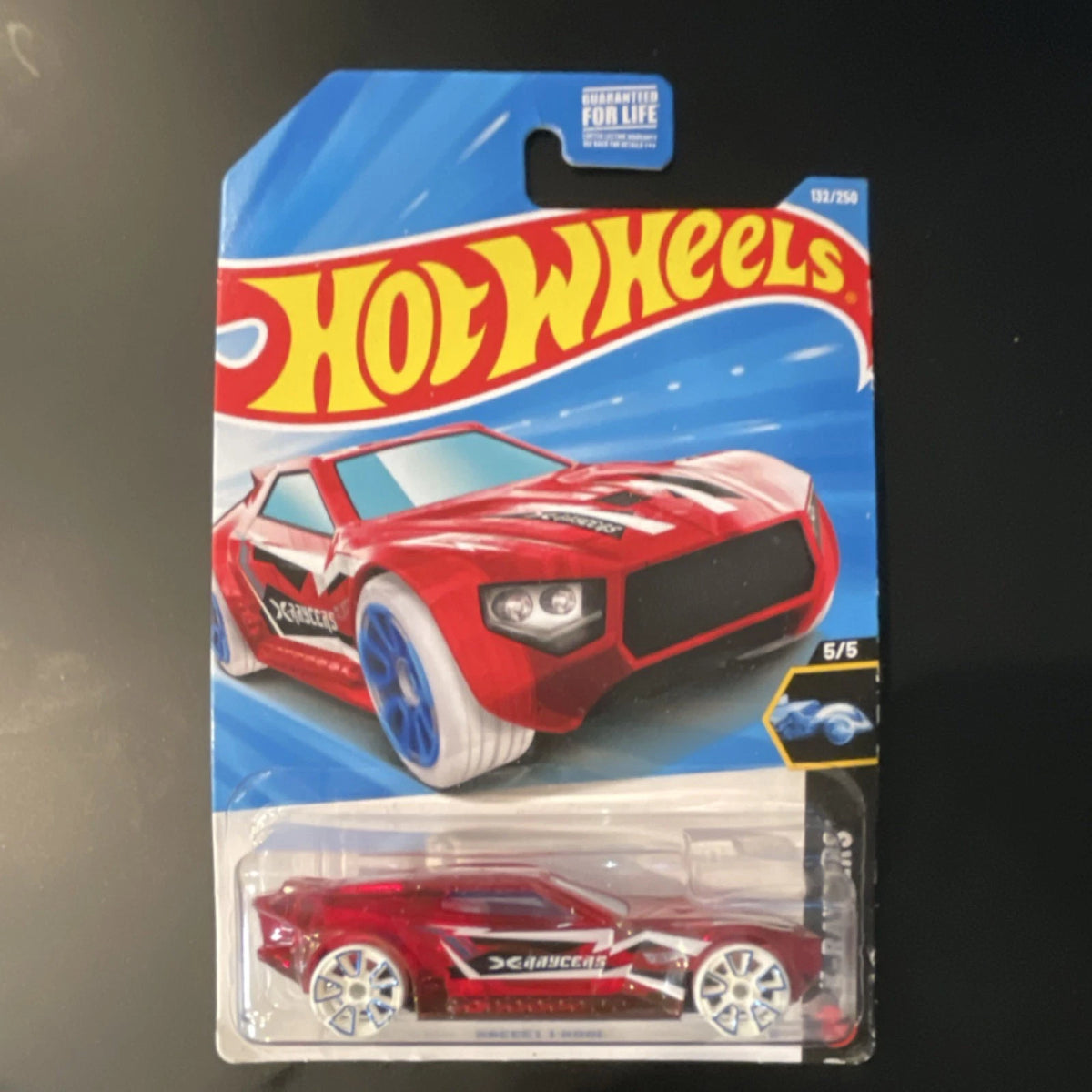 Hot Wheels Bullet Proof X-Raycers 1:64 Diecast Car Red White Blue New