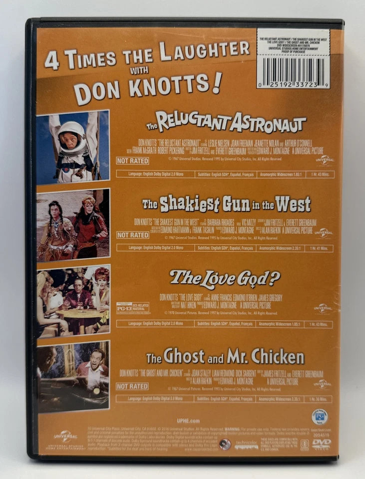 Don Knotts 4-Movie Laugh Pack DVD