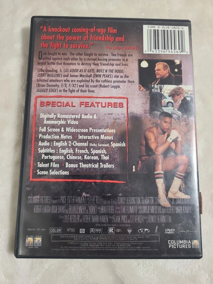 Gladiator (DVD, 1992) With Insert — OOP