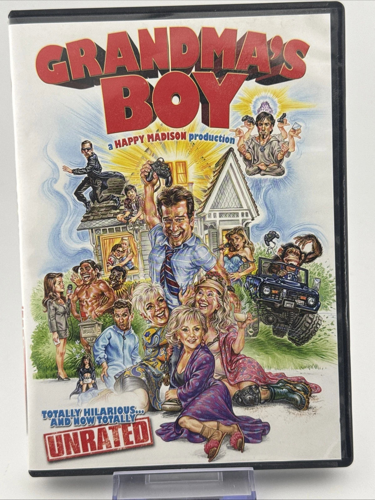 Grandma's Boy Unrated Edition Widescreen DVD (2006, Preowned)