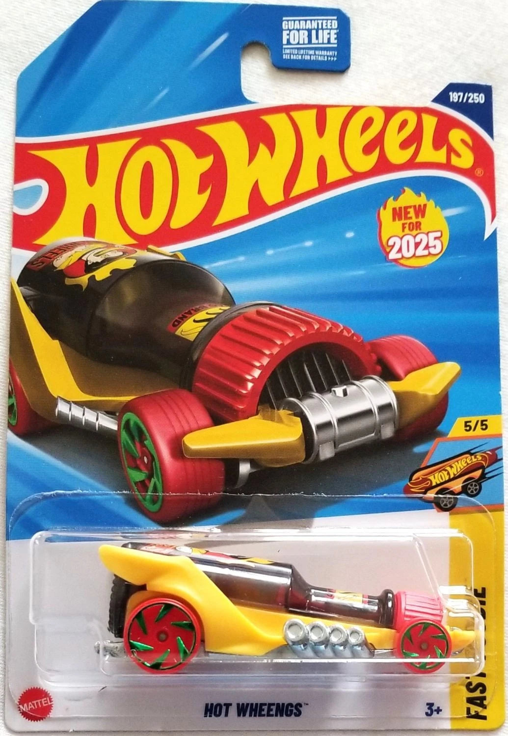 Hot Wheels 2025 Fast Foodie Hot Wheengs 5/5 #197/250