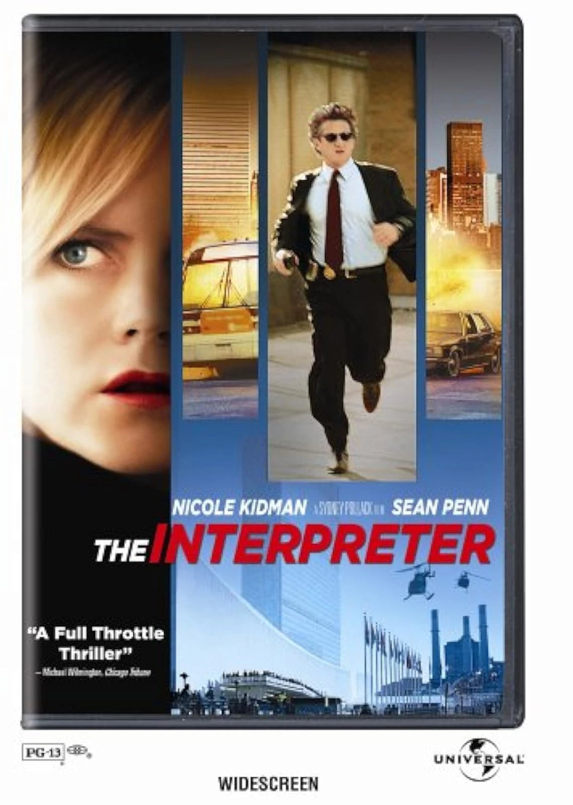The Interpreter (DVD, Widescreen Edition) — Nicole Kidman — New Sealed