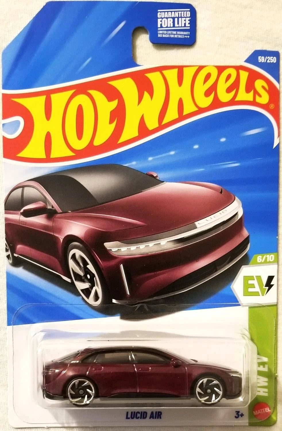Hot Wheels 2026 HW EV Lucid Air 6/10 #59/250