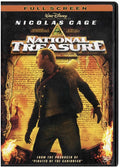 National Treasure Full Screen (DVD) Preowned - Damaged Front Artwork