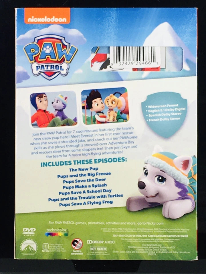 PAW Patrol: Meet Everest! (DVD, 2015) NR Animated