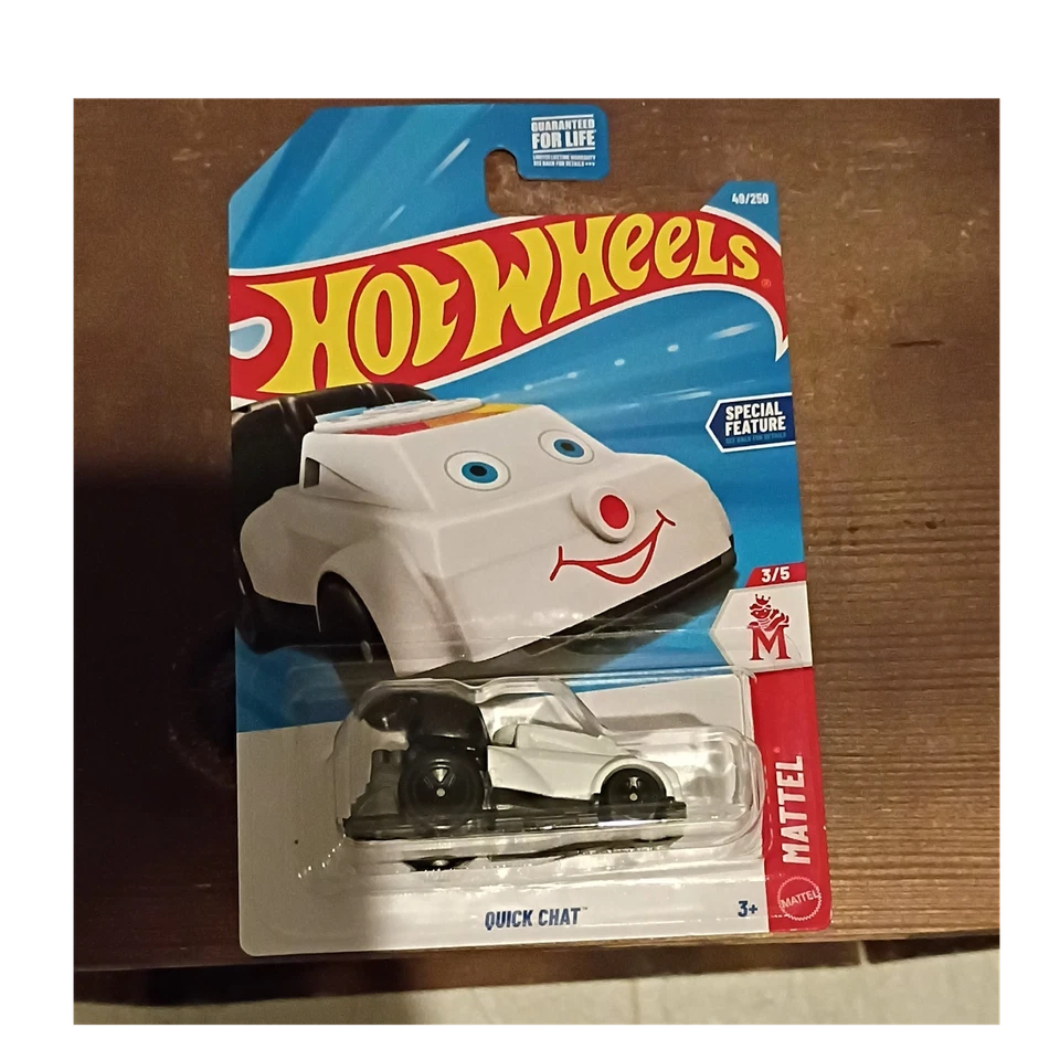 Hot Wheels 2025 Quick Chat Mattel Series Special Feature 1:64