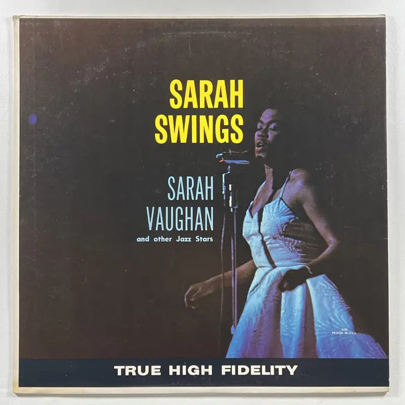 Sarah Vaughan — Sarah Swings LP (Buckingham/Palace M-673)