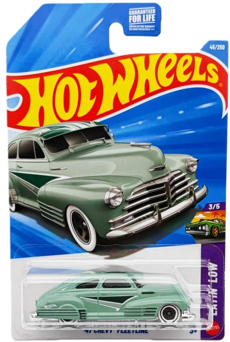 2026 Hot Wheels '47 Chevy Fleetline – Pale Green, Layin' Low #45