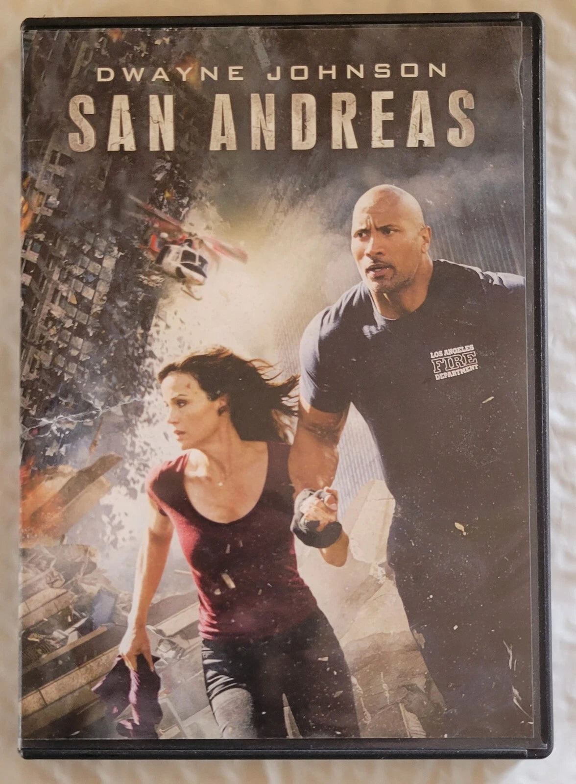 San Andreas DVD — Dwayne Johnson