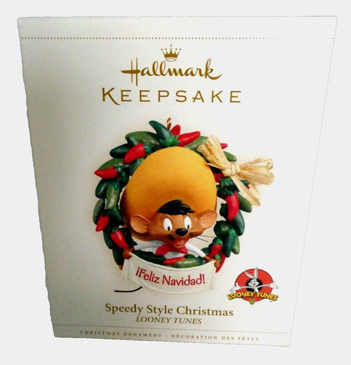 2006 Hallmark Keepsake "Speedy Style Christmas" Looney Tunes Ornament QXI3093