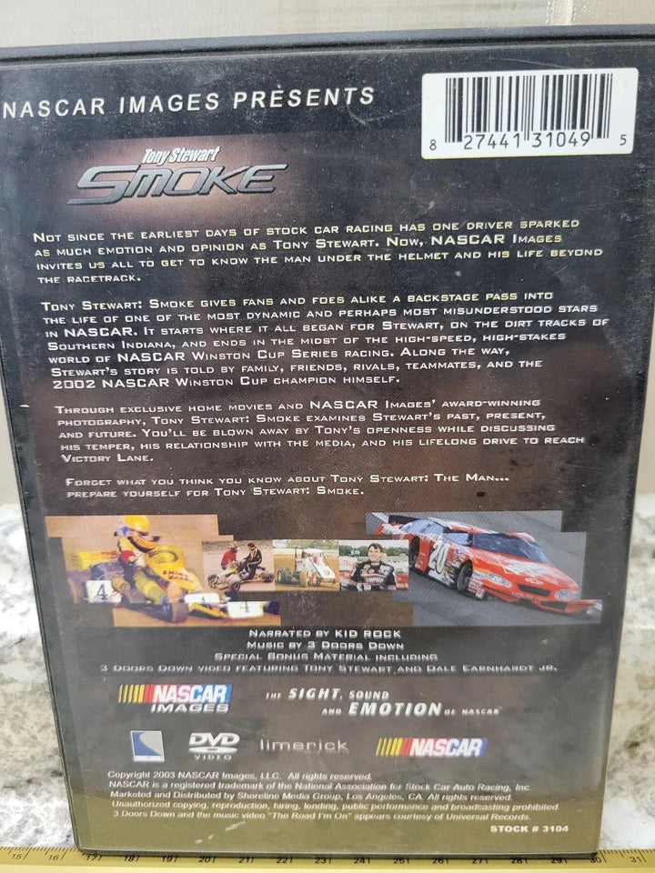 Tony Stewart: Smoke DVD (Preowned)