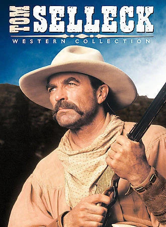 The Tom Selleck Western Collection (DVD, 2008, 3-Disc Set) Preowned