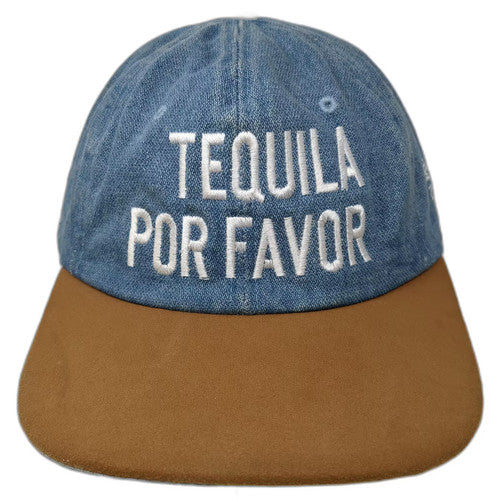 Rare Olmeca Altos 100% Agave Tequila Por Favor Promo Demo Strap Hat Cap Like New