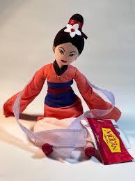 Vintage Disney Store Mulan Mini Bean Bag Assortment NWT 1998