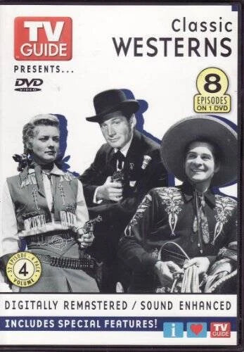 TV Guide Presents Classic Westerns 8 Episodes (DVD) Preowned